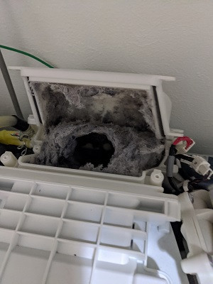 ドラム式洗濯機、乾燥できない