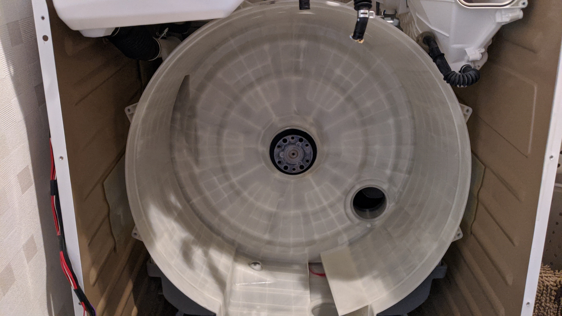 西淀川区でドラム式洗濯機クリーニングをしました