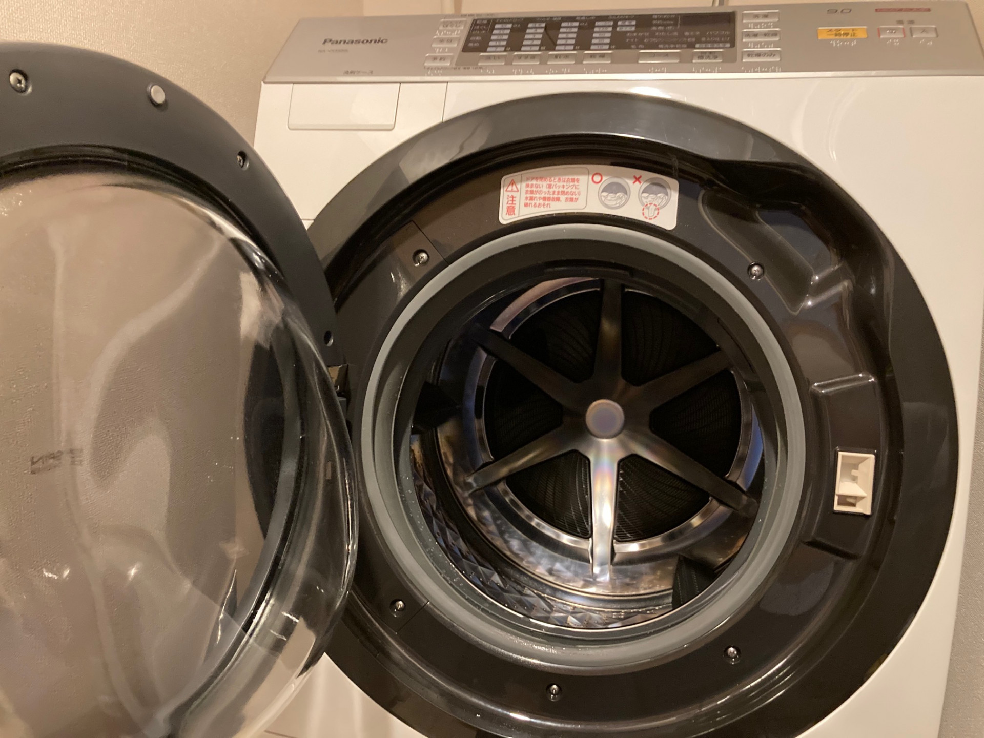 吹田でドラム式洗濯機クリーニングをしました